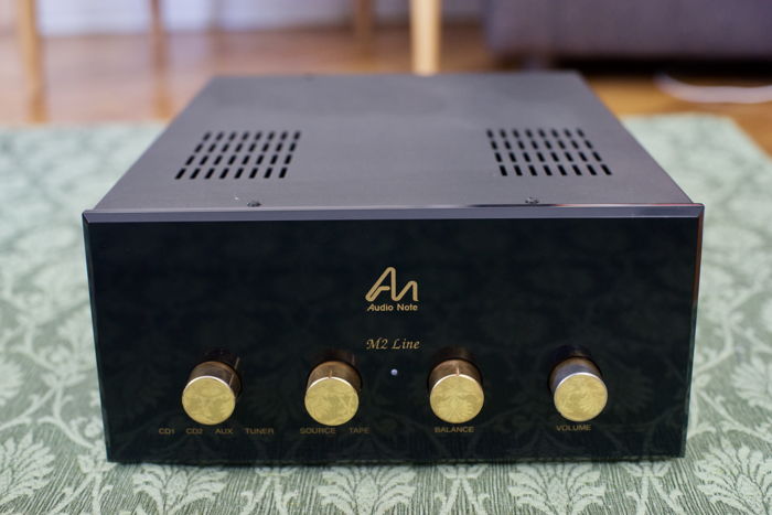 Audio Note UK M2 Line Special Edition tube preamp