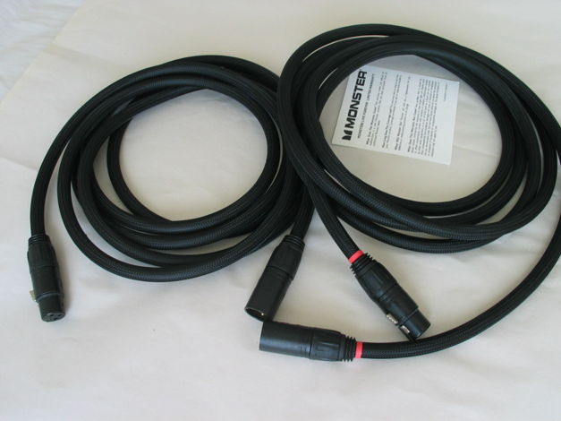 3m XLR new Monster cable M Series M1000i ultimate audio...