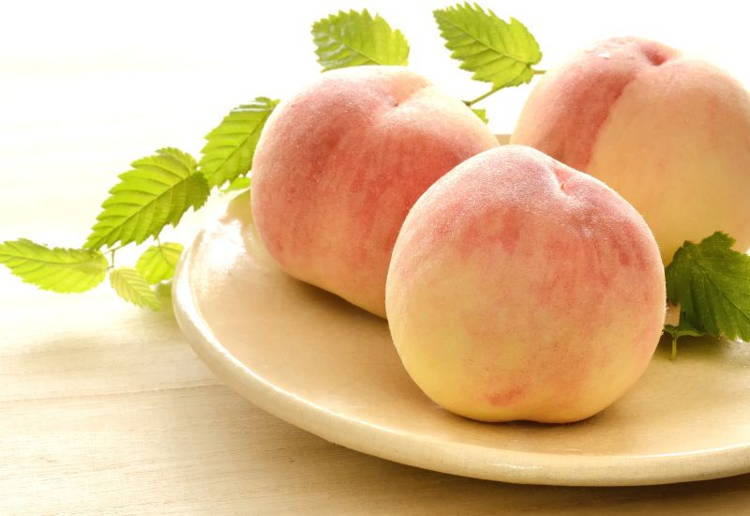 美味しい桃の見分け方