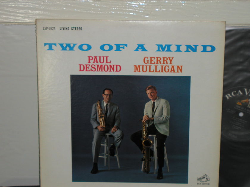 Paul Desmond/G. Mulligan - "Two Of A Mind" (Pics) Black label RCA LSP 2624 First Issue
