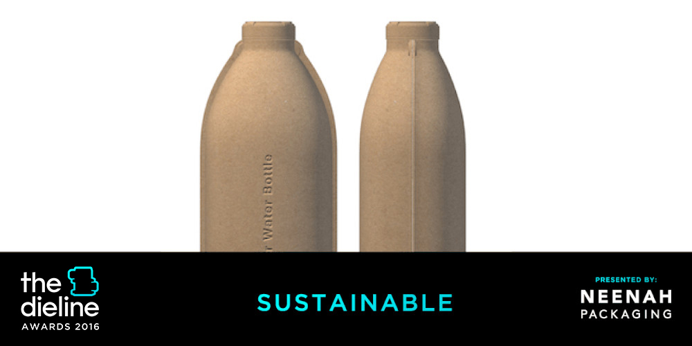 The Dieline Awards 2016: Paper Water Bottle