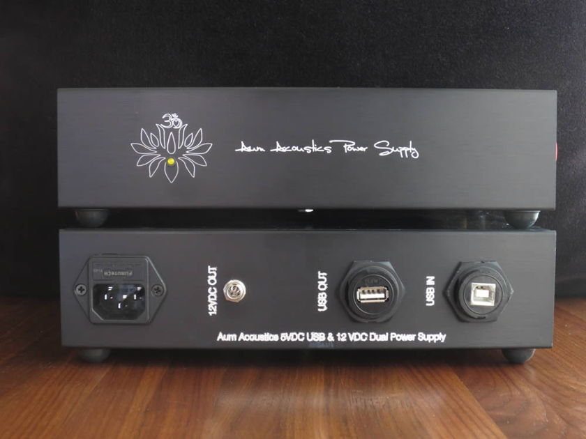 Aum Acoustics Dual DC Power Supply - 12VDC & 5VDC for DSPeaker Dual Core or Chord Hugo