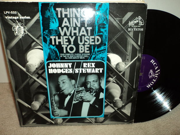 Johnny Hodges & Rex Stewart - "Things Ain't What They U...
