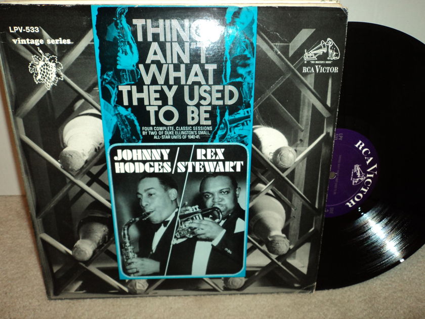 Johnny Hodges & Rex Stewart - "Things Ain't What They Used To Be" RCA LPV-533