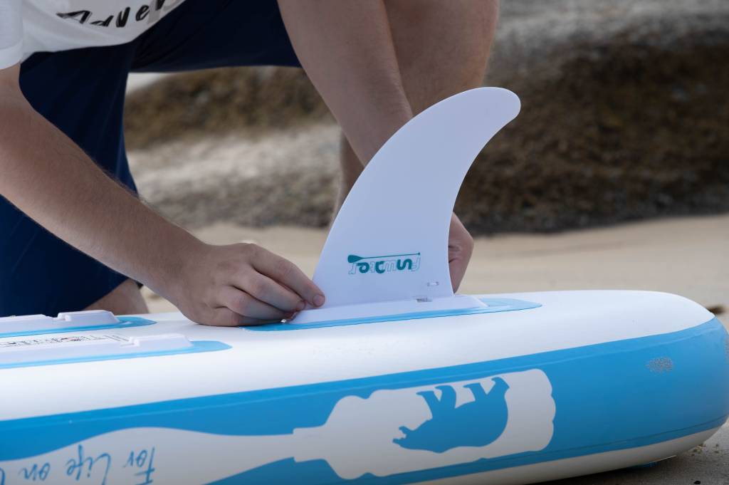 Funwater inflatable paddle board fins are good for Versatility