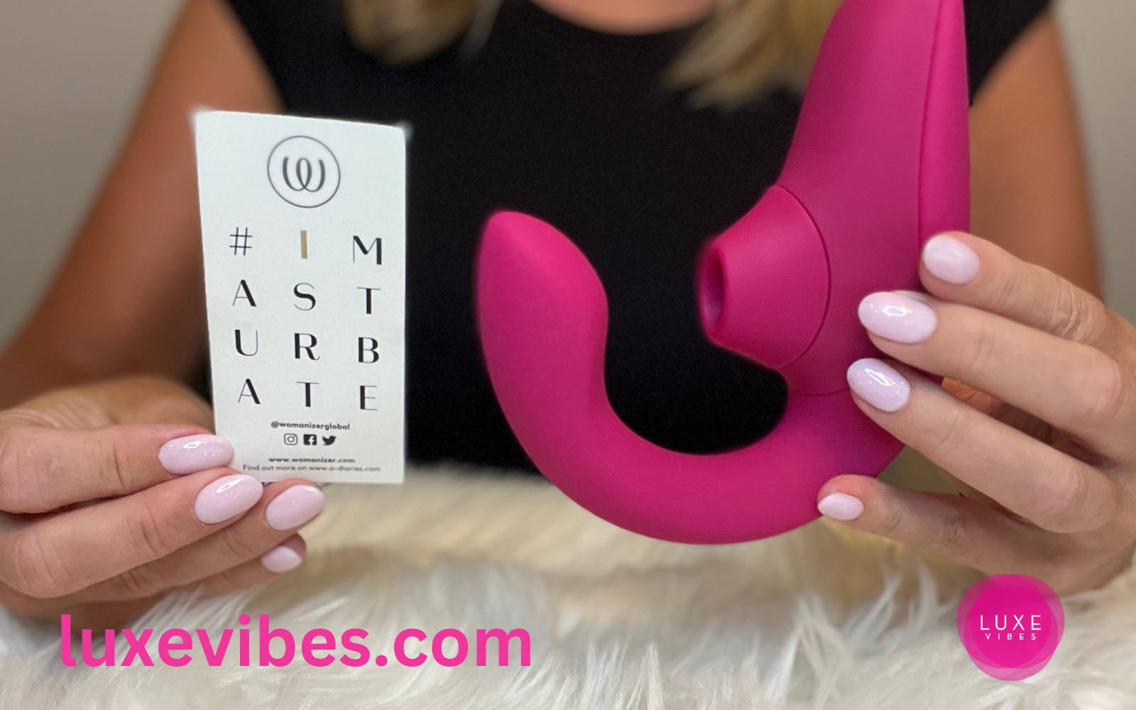 Womanizer Blend with imasturbate card