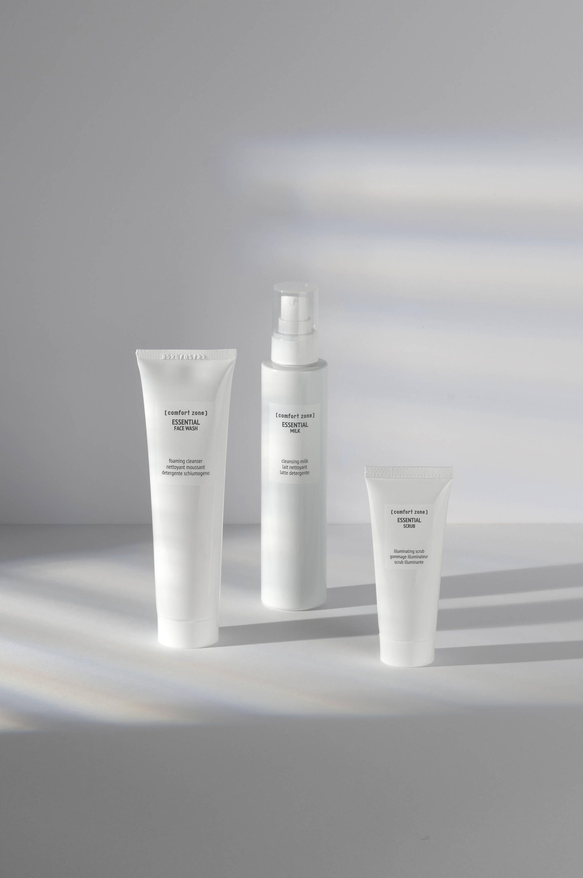 comfort zone essential skincare collection voor dagelijks gebruik