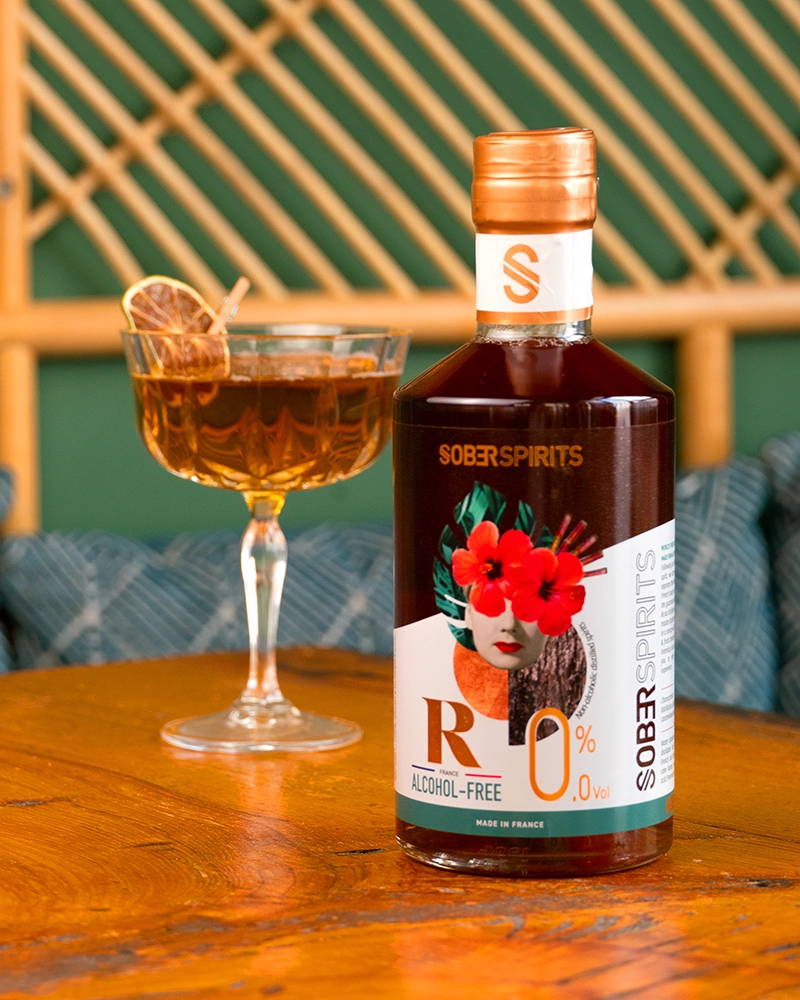 Non-alcoholic rum