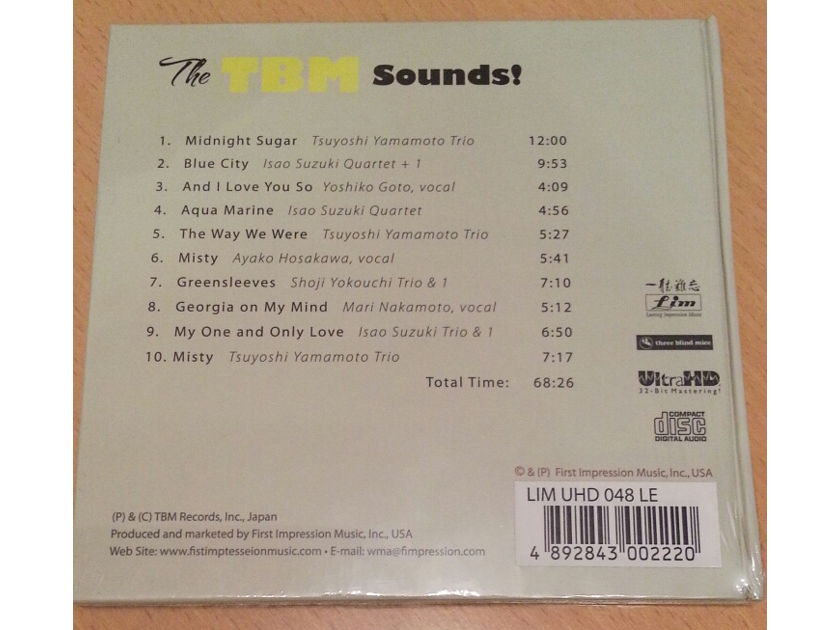 TBM Sounds! - UltraHD 32bit CD (1st 2000 press, limited edition)