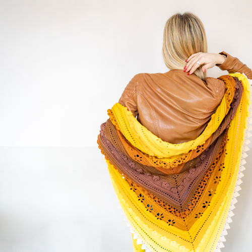 Golden Harvest Shawl