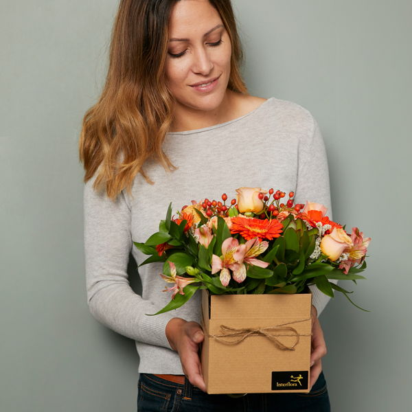 Clearly Orange_flowers_delivery_interflora_nz