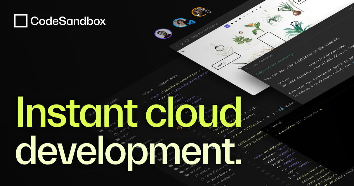 CodeSandbox: Instant Cloud Development Environments