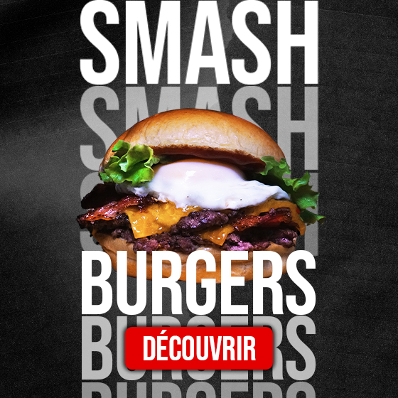 Découvrez le Smash Burger dans notre restaurant de burgers à Toulouse