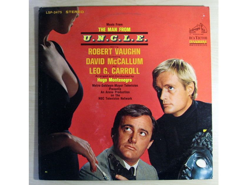 Hugo Montenegro - Original Music From The Man From U.N.C.L.E. - 1965 RCA Victor LSP-3475