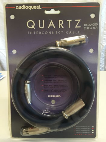 AudioQuest Quartz 1.0m XLR Interconnects