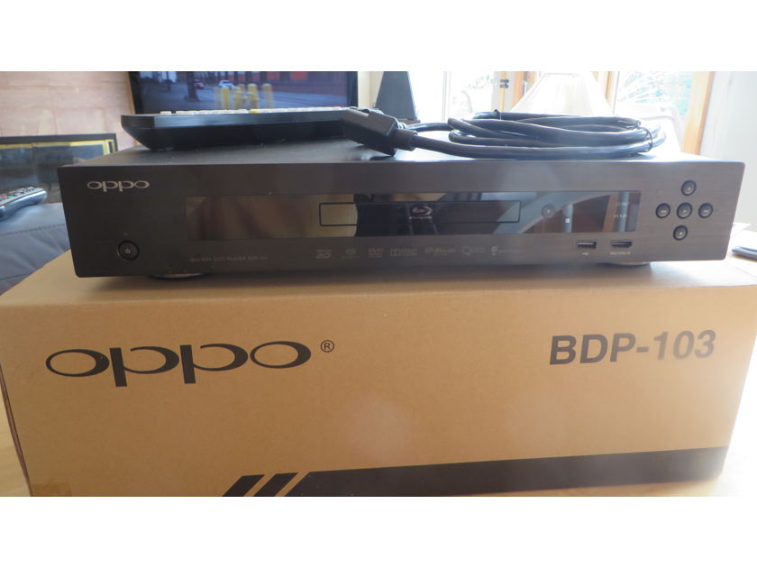 Oppo BDP- 103 BLU-RAY/DVD/CD PLAYER
