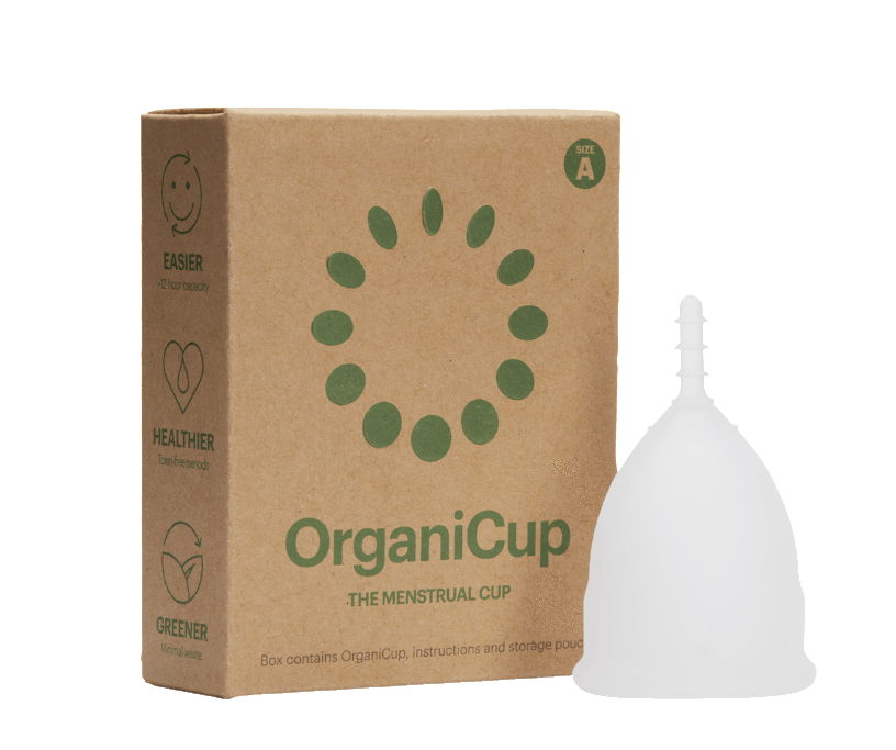 OrganiCup organic menstrual cup