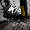 Focus on an electric bike