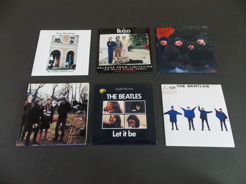BEATLES LOT MINI LP CDS - ALTERNATE HELP RUBBER SOUL LET IT BE MORE