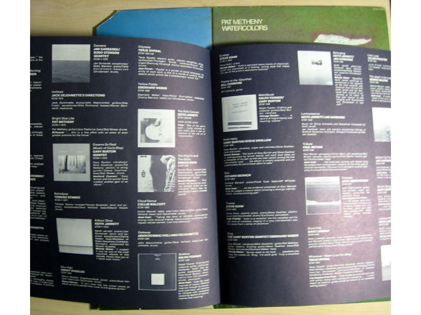 Pat Metheny - Watercolors -  MASTERDISK Mastered 1977 ECM Records ‎ECM-1-1097