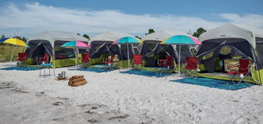 Bikes, Beaches and Bonfires  Island Camp Out near Sarasota, FL