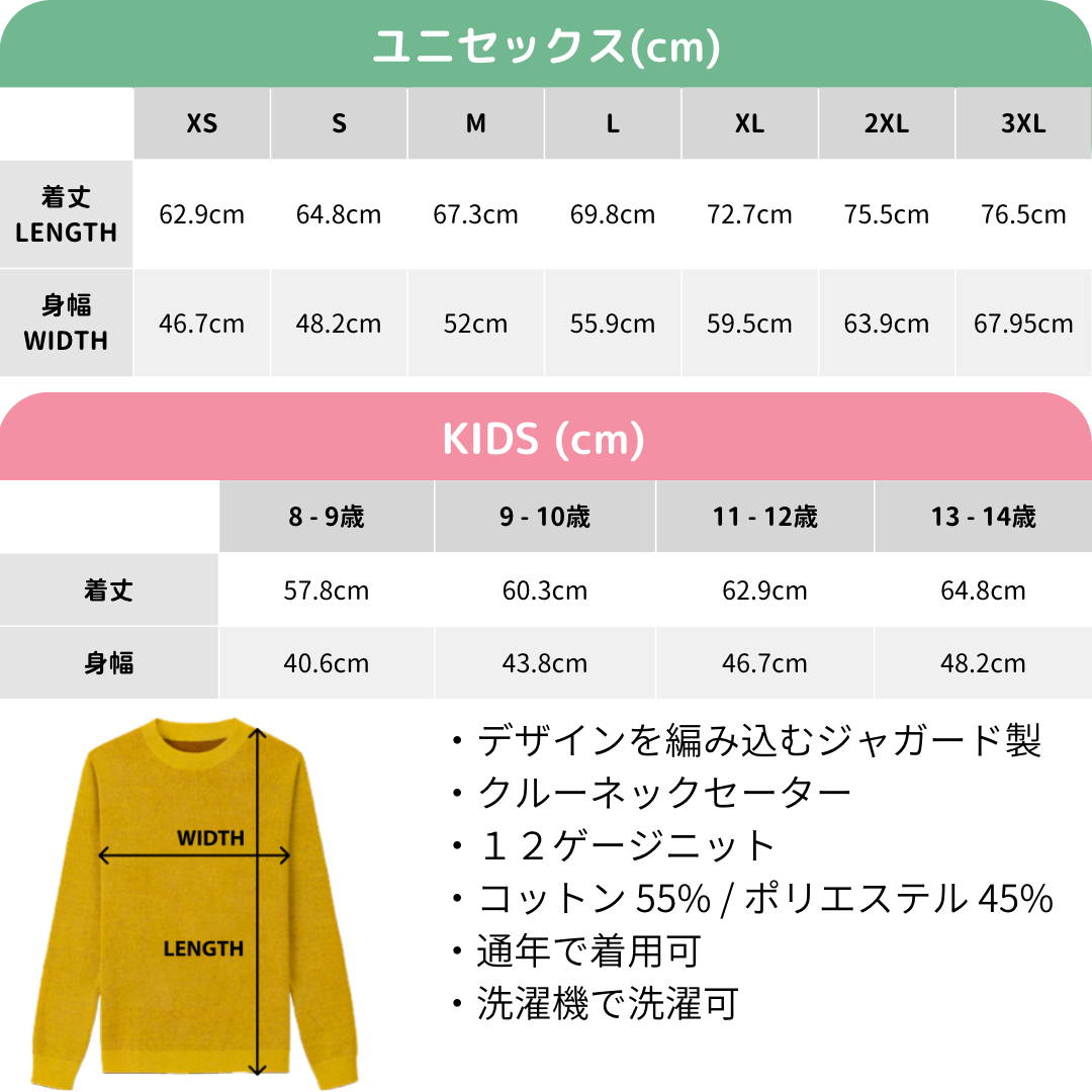 サイズガイド – tricopet - 愛するペットでつくる、世界で一つの