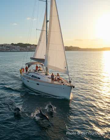 Sail under Lisbon’s iconic suspension bridge