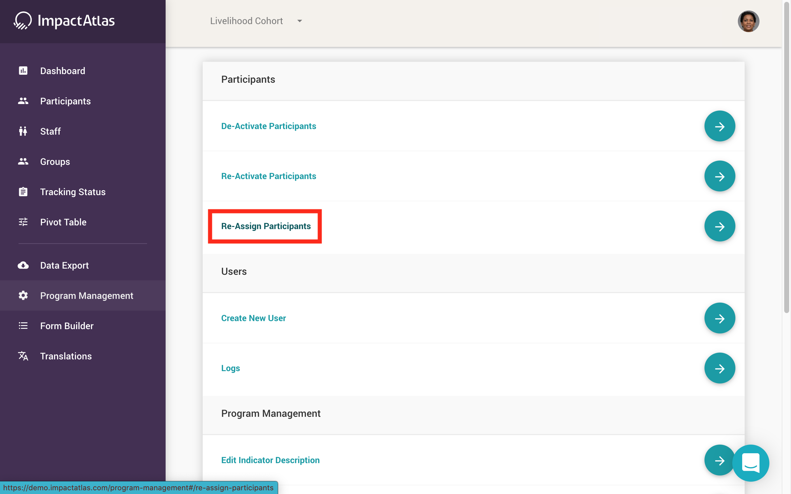 How to Reassign a Participant