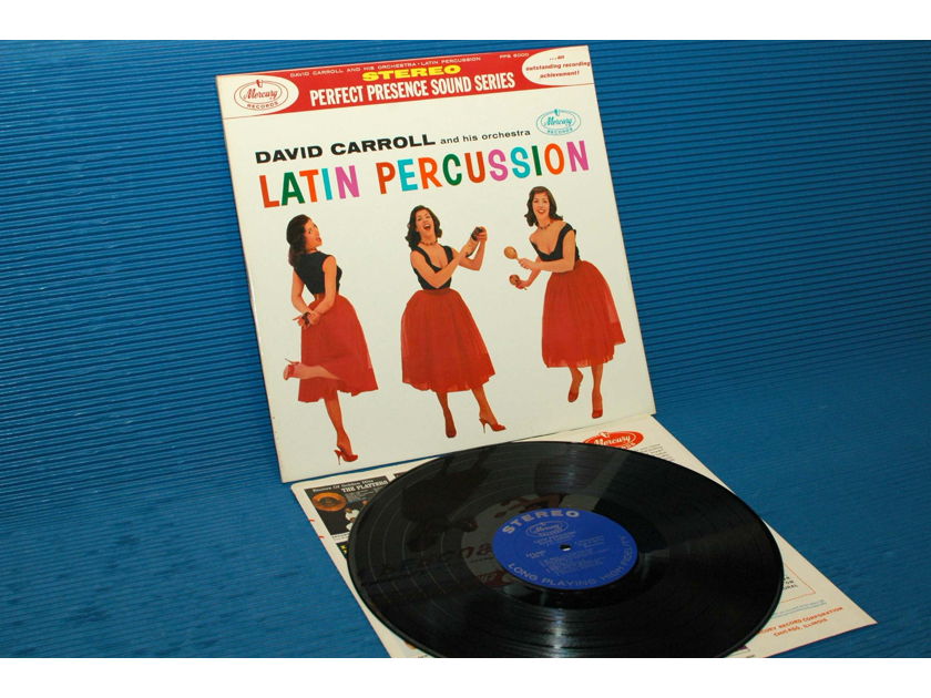 DAVID CARROLL & ORCHESTRA - - "Latin Percussion" -  Mercury Perfect Presence series 1958