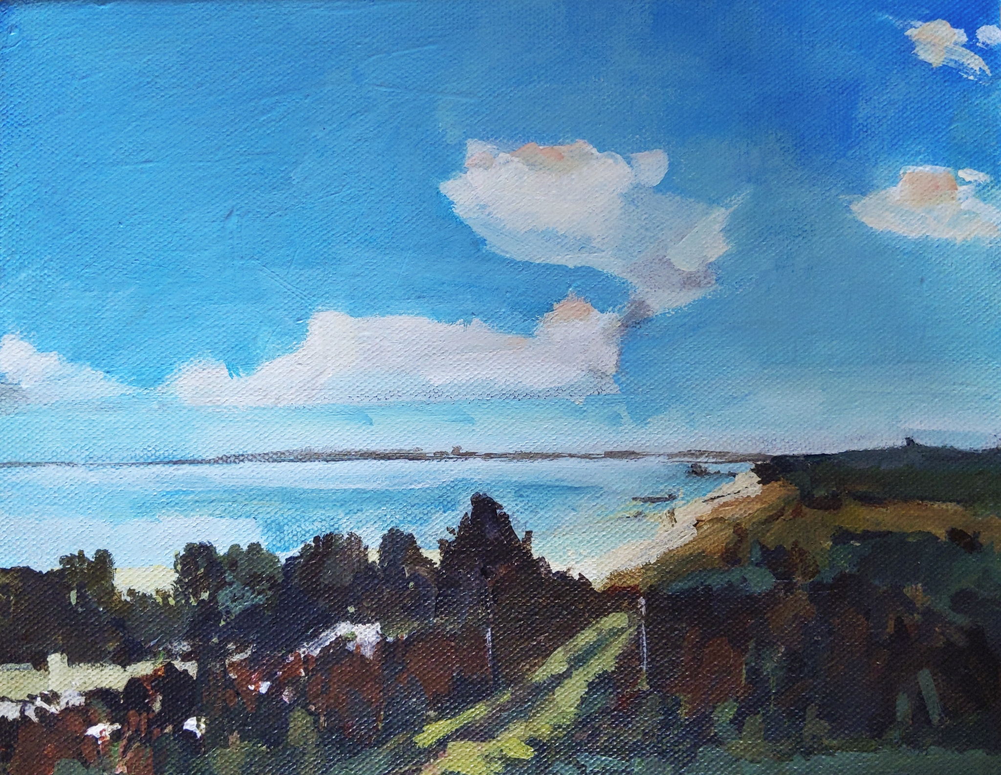 painting of st martins on the isles of scilly