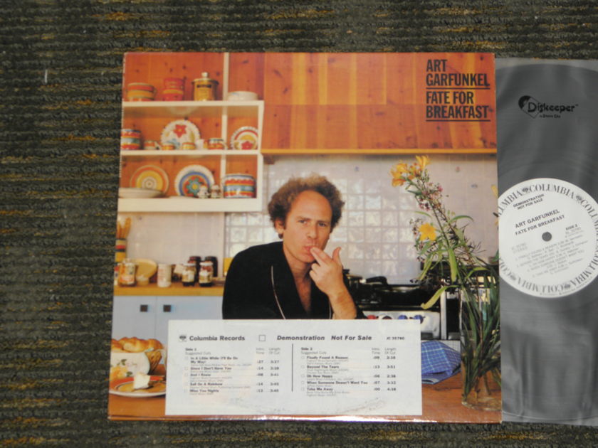 Art Garfunkel - "Fate For Breakfast" Columbia JC 35780 W L Promo w/timing strip