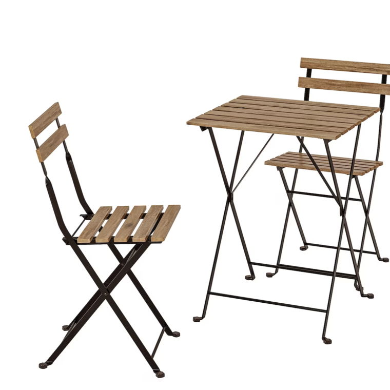 Ikea: TÄRNÖ	Outdoor, Table + 2 chairs