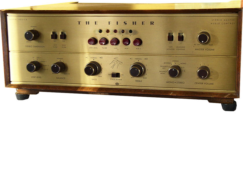 Fisher 400 cx2 vintage tube preamp For Sale Audiogon