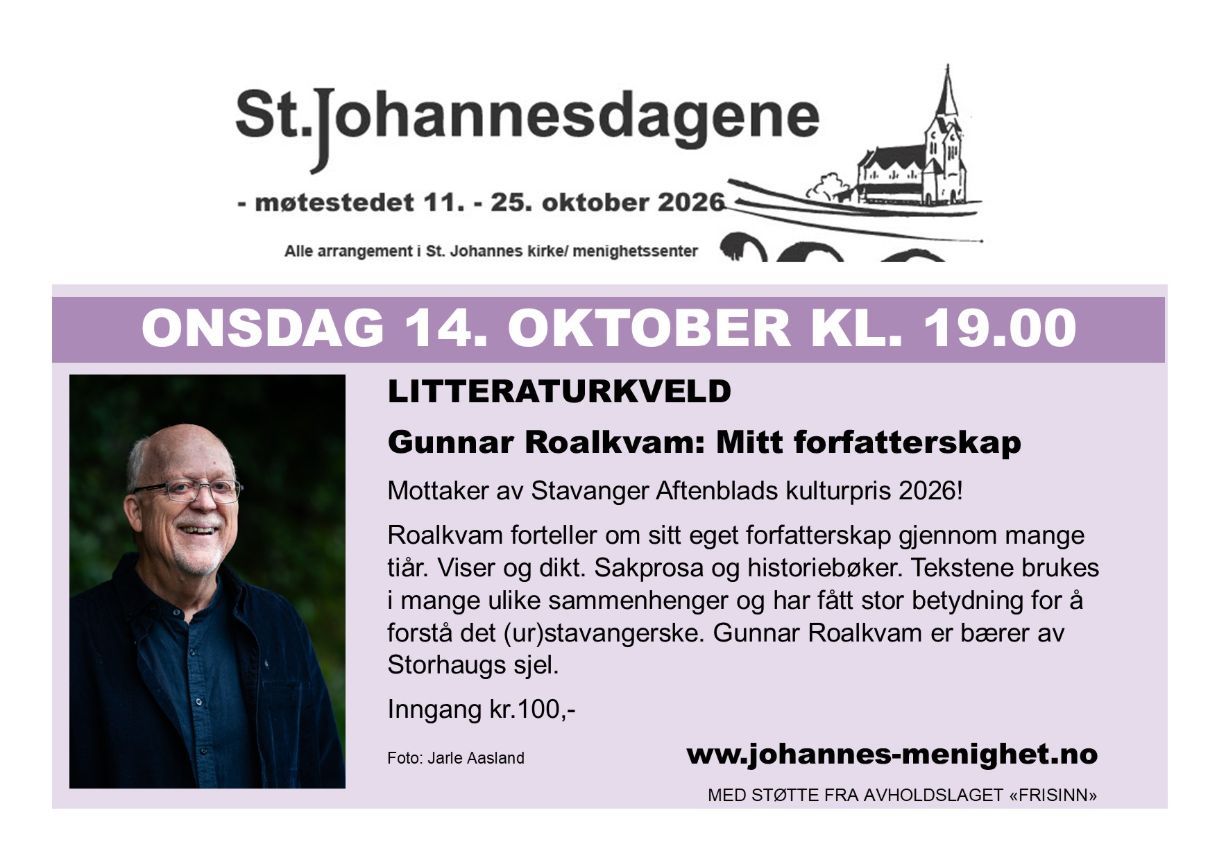 St. Johannesdagene Gunnar Roalkvam