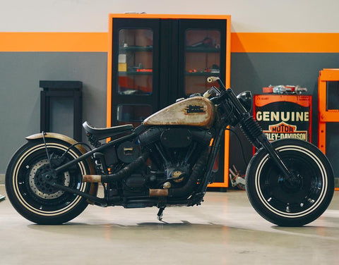 Harley Davidson XLCH 1958 custom bobber build