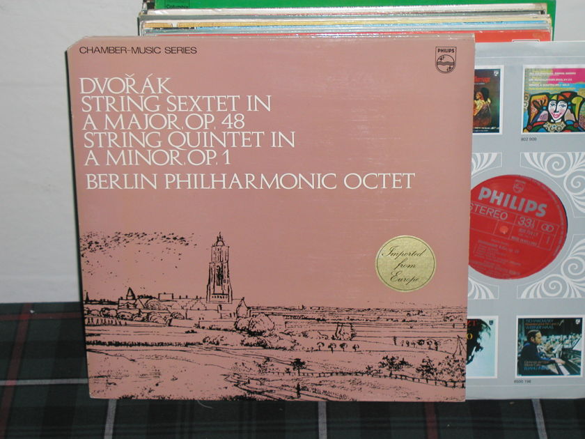 Berlin Octet - Dvorak Strng Quintet Philips import pressing 839 ly