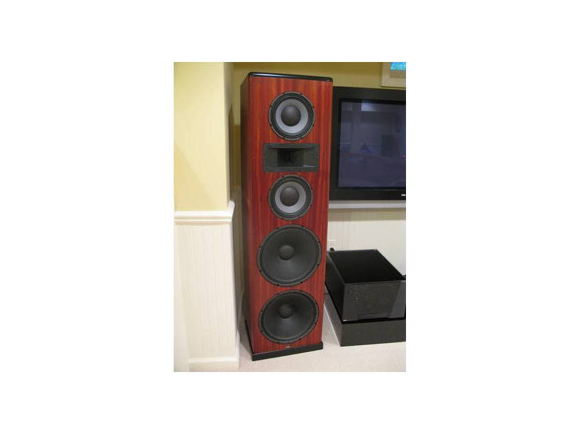 Tyler Acoustics PD80 Speakers bloodwood finish (reduced)