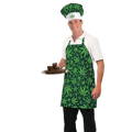 Cannabis chef costume with chef's hat and apron