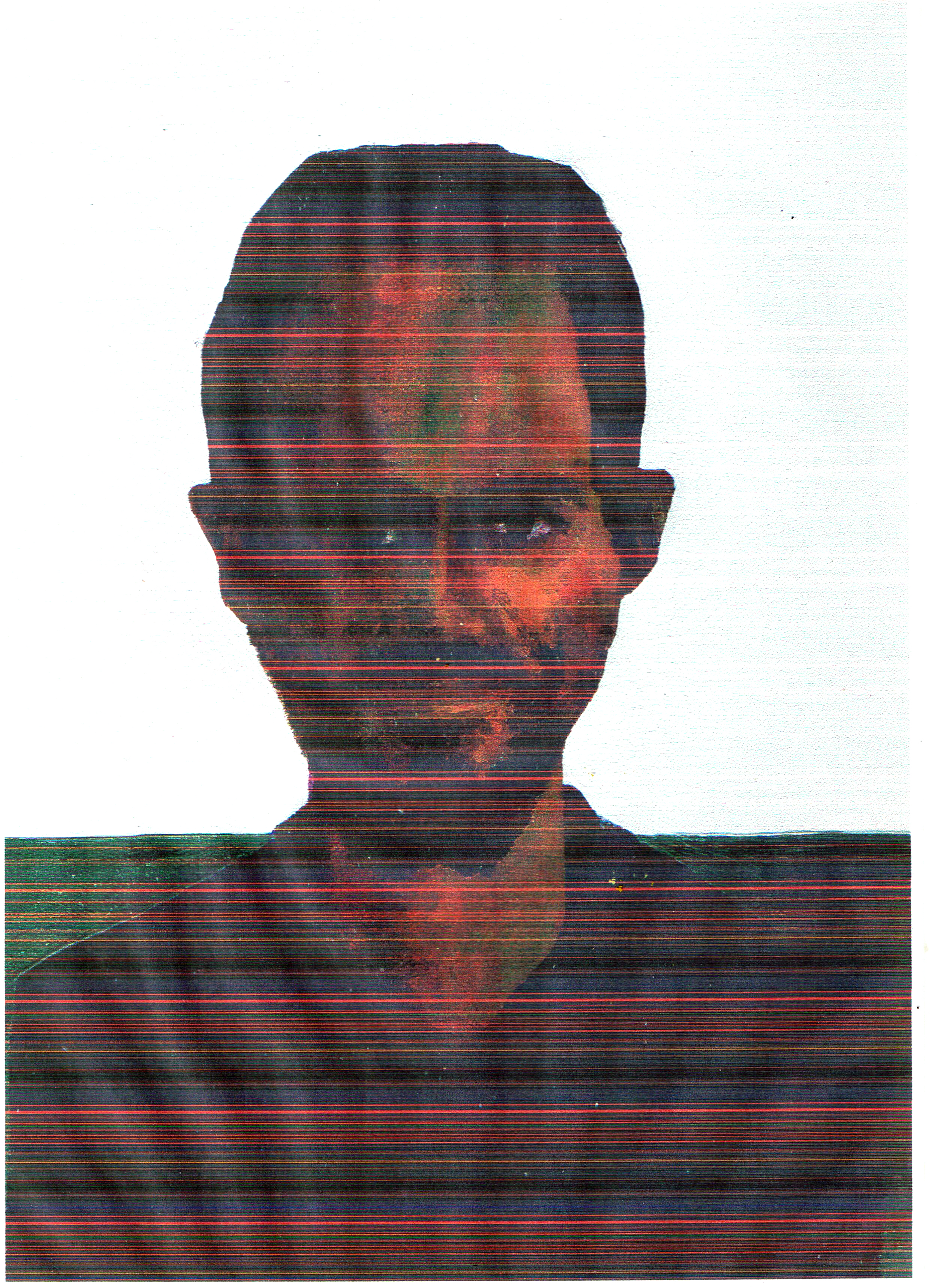 Portrait of Malik Ameer Crumpler, as part of the Inevitable Mutations, Act II exhibition