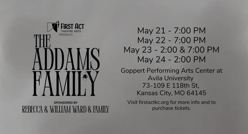 The Addams Family presented by First Act Theatre Arts