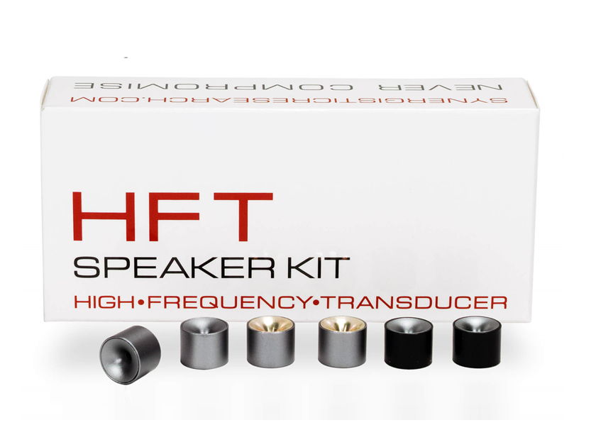 Synergistic Research HFT Speaker Kit - BRAND NEW - allow your speakers to disappear
