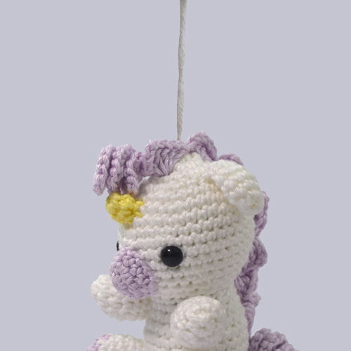 Unicorn and rainbowcrib mobile