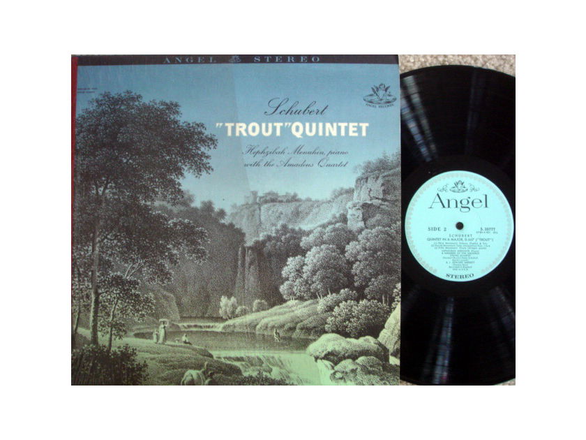 EMI Angel Blue / AMADEUS QT.-MENUHIN, - Schubert Trout Quintet,  MINT!