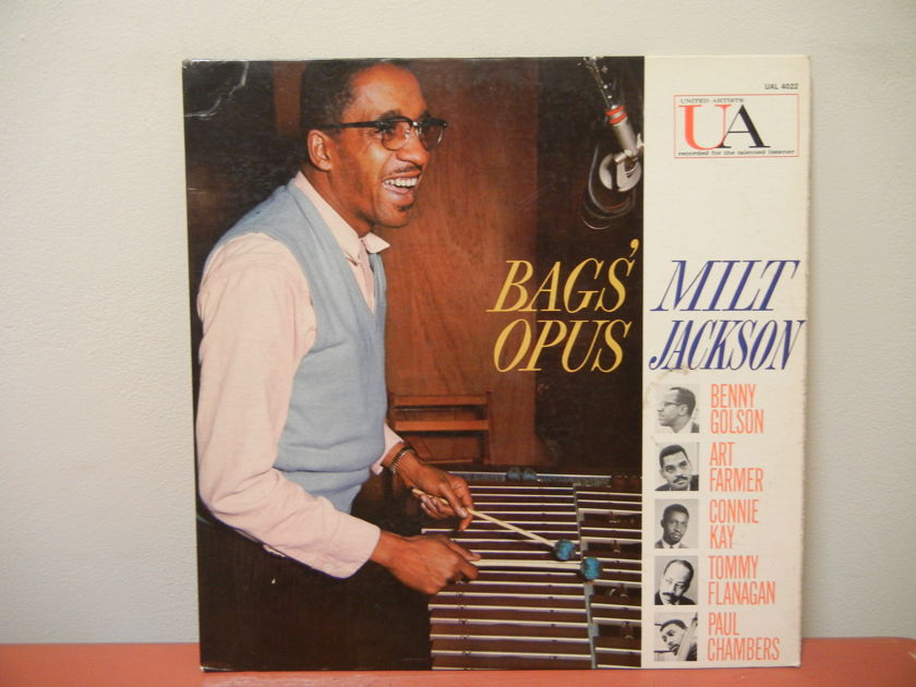 MILT JACKSON - BAGS' OPUS; FIRST PRESSING WITH B GOLSON, A FARMER, C KAY T FLANAGAN P CHAMBERS