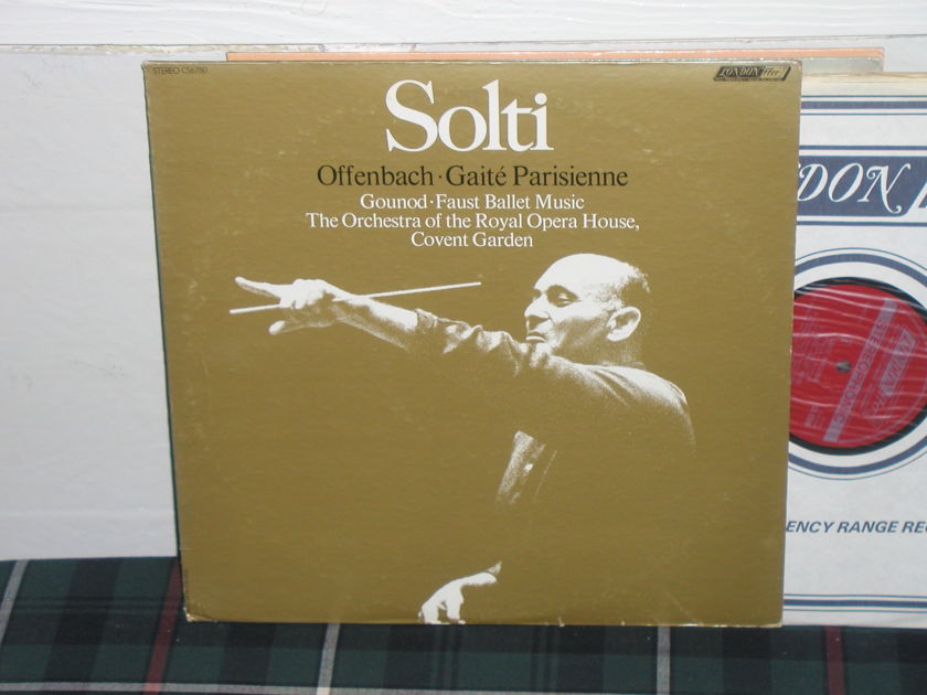 Solti/ROHO Covent - Offenbach/Gounod London Jubilee/Holland LP