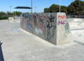 removing graffiti from skate park