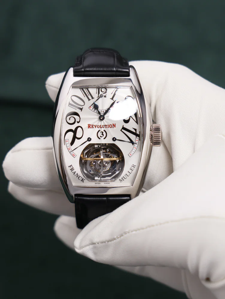 Franck Muller Evolution TOURBILLON REVOLUTION 3 Platinum Ultra Rare