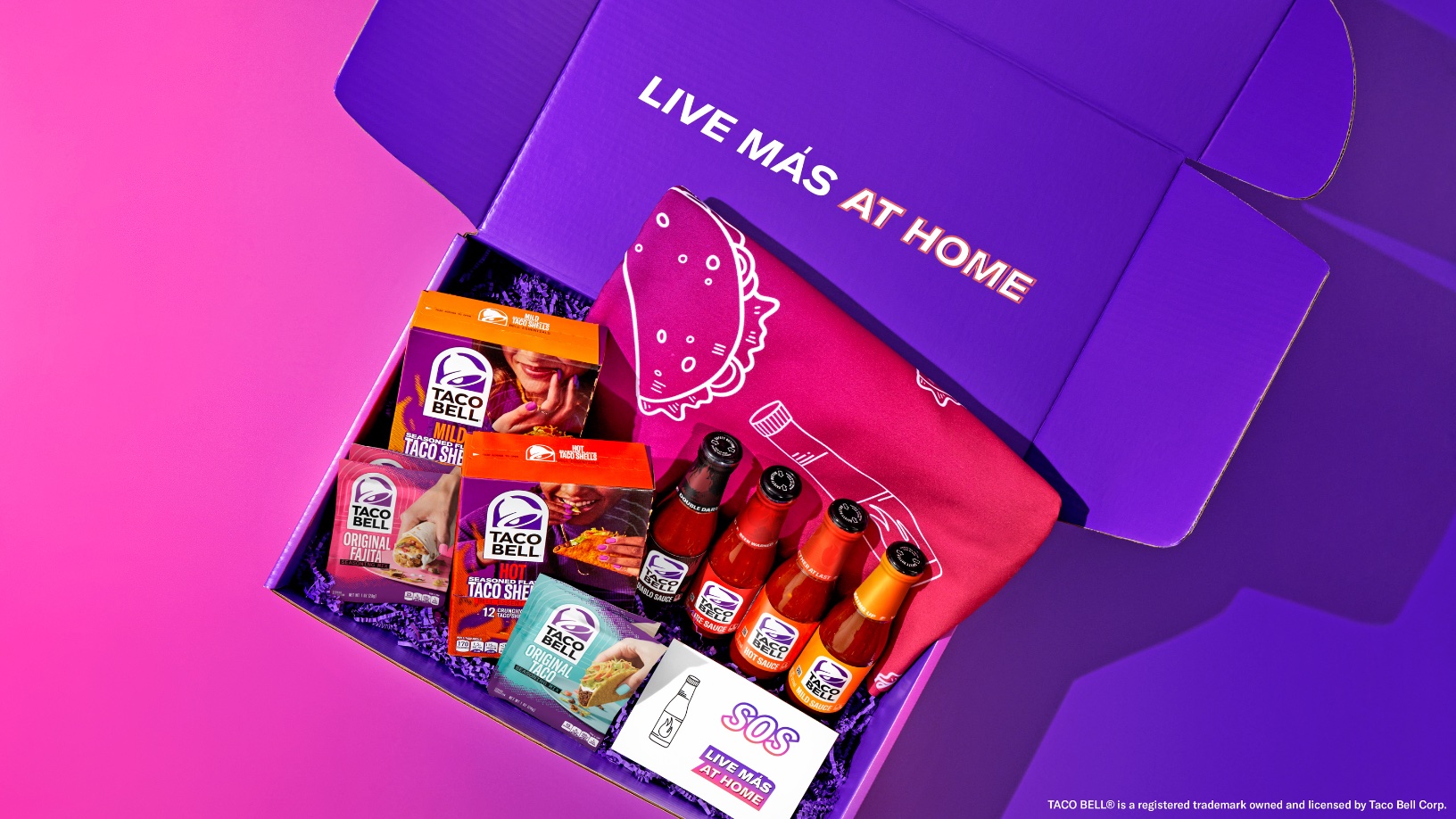 Taco Bell at Home Debuts First Campaign To Help Students Live Mas at Home