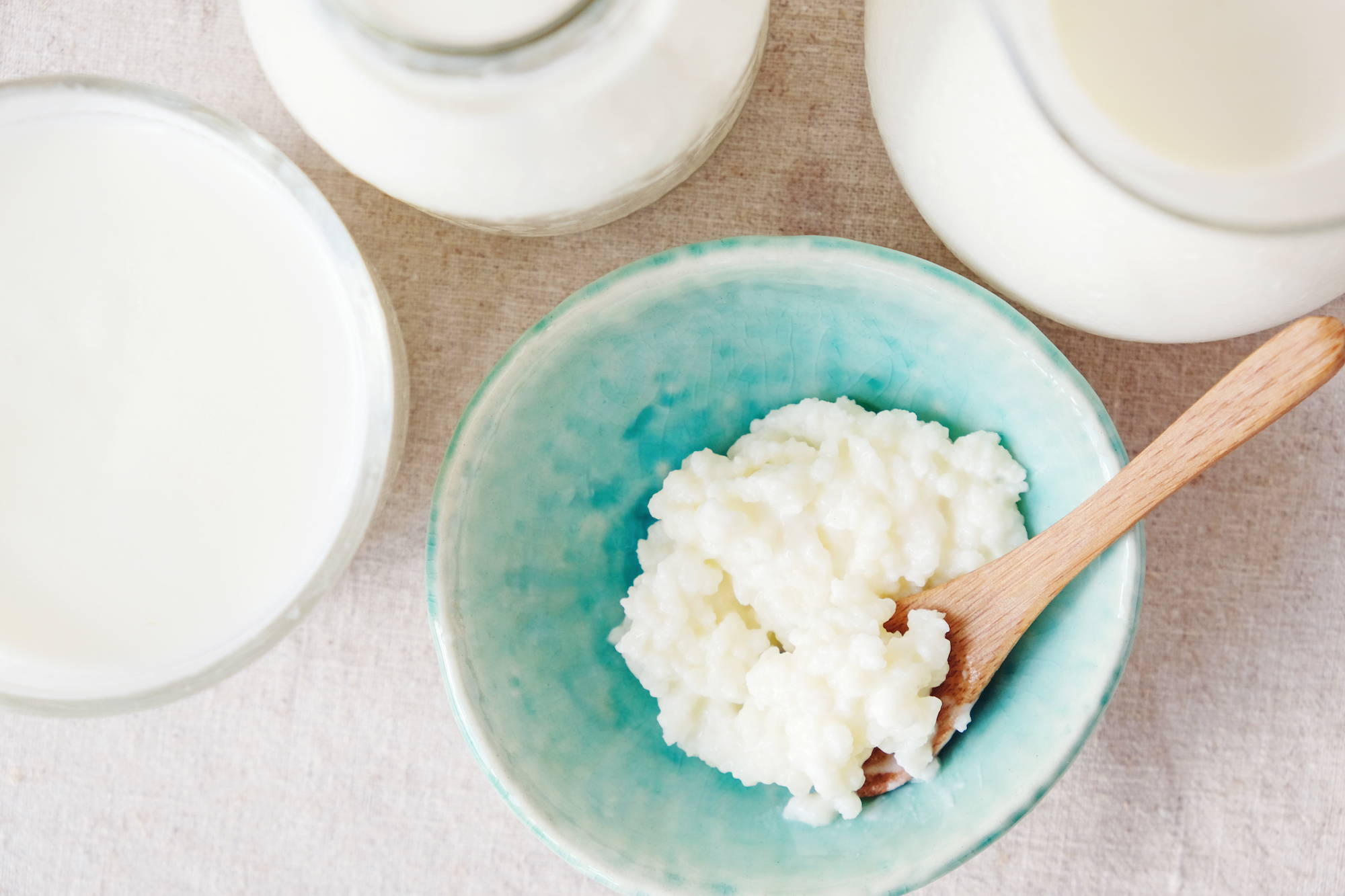 Kefir can be cultaivated from dairy free alternatives