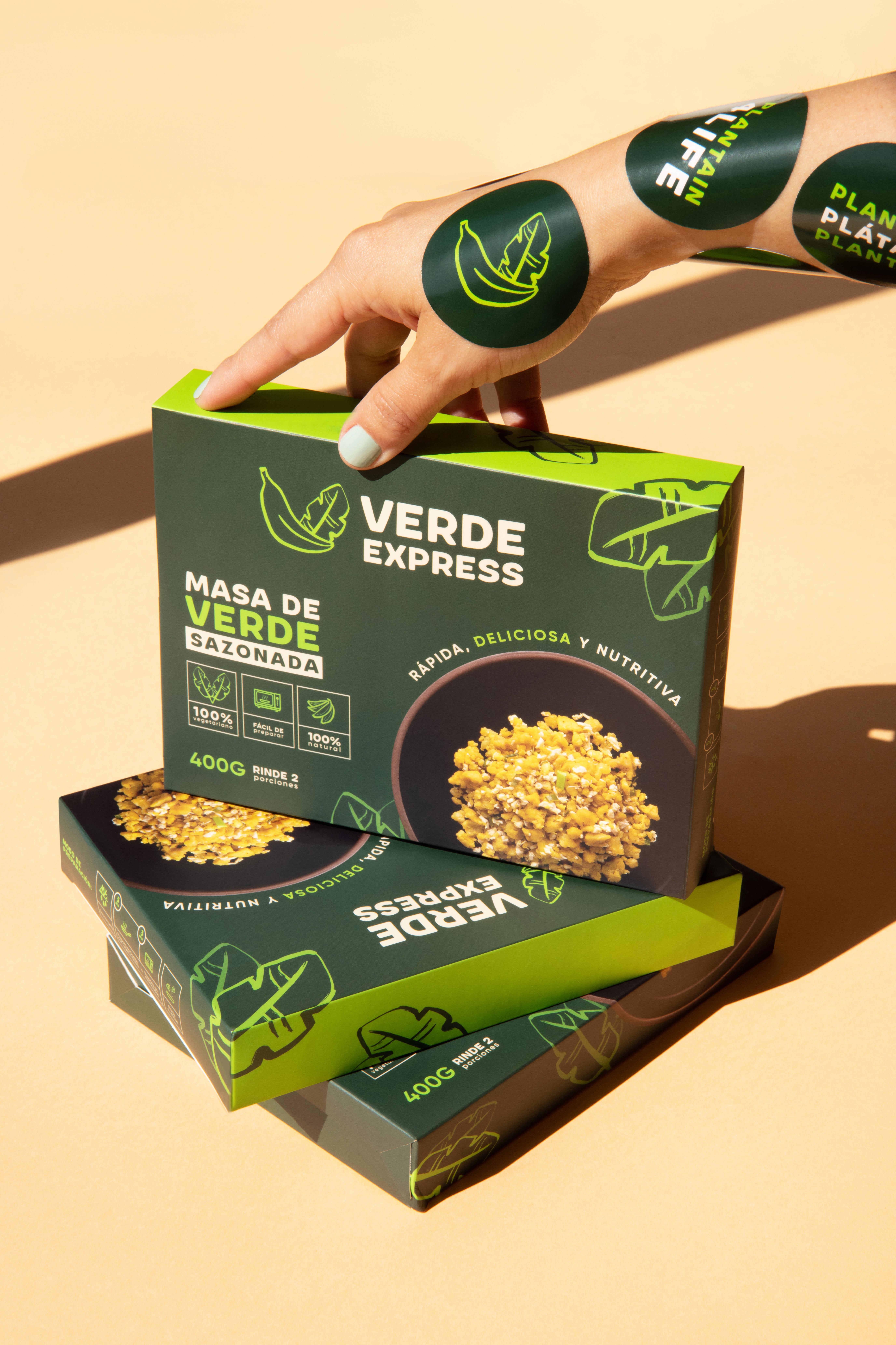 Verde Express Taps Into The Shades Of Green  Dieline - Design, Branding &  Packaging Inspiration